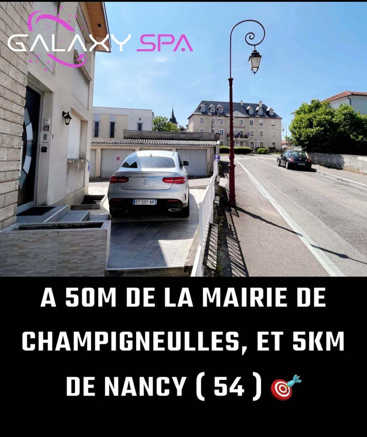 Galaxy Spa - Suite Venus Jacuzzi Et Sauna Privatif Champigneulles Luaran gambar