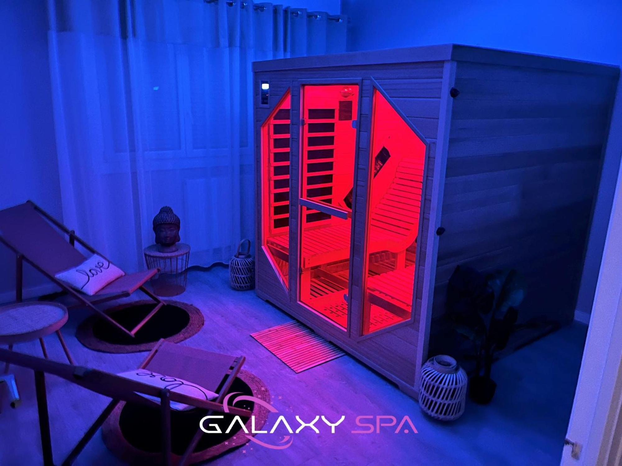 Galaxy Spa - Suite Venus Jacuzzi Et Sauna Privatif Champigneulles Luaran gambar